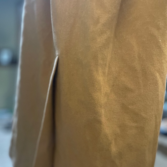 Our camel hair Nordstrom Gallery Fur Coat size 8 - Picture 3 of 9